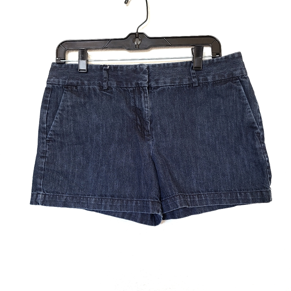 Loft Ann Taylor Denim Trouser Shorts